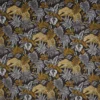 black-grey animal velvet-chenille fabric from Prestigious Textiles