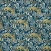 blue animal velvet-chenille fabric from Prestigious Textiles