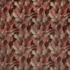 pink botanical velvet-chenille fabric from Prestigious Textiles
