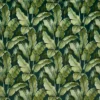green botanical velvet-chenille fabric from Prestigious Textiles