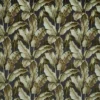 black-grey botanical velvet-chenille fabric from Prestigious Textiles