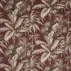 pink botanical velvet-chenille fabric from Prestigious Textiles