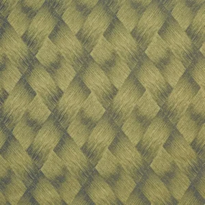 yellow geometric jacquard fabric from Prestigious Textiles