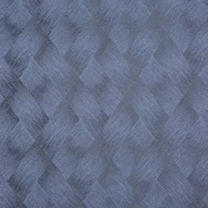 blue geometric jacquard fabric from Prestigious Textiles