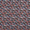 blue geometric jacquard fabric from Prestigious Textiles