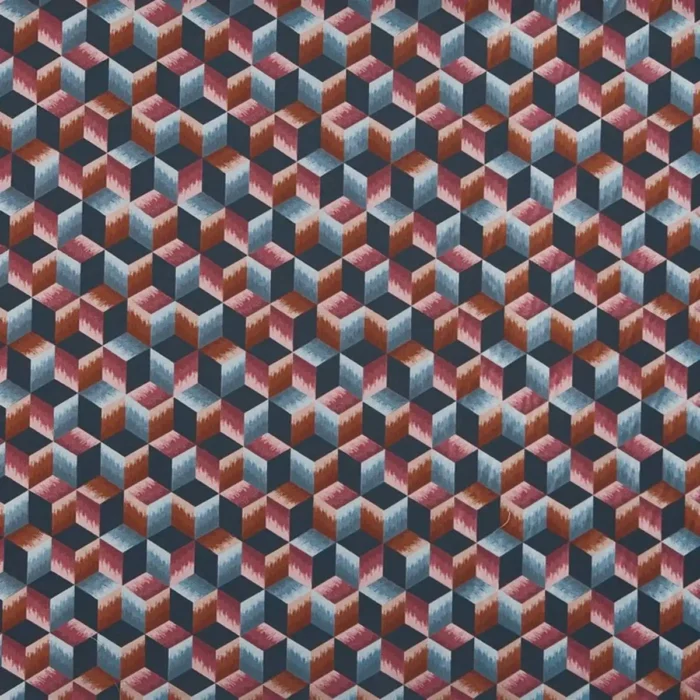 Luca Fabric - Raspberry swatch