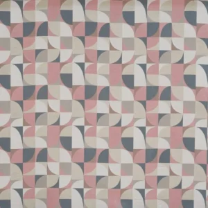 multicolour geometric jacquard fabric from Prestigious Textiles
