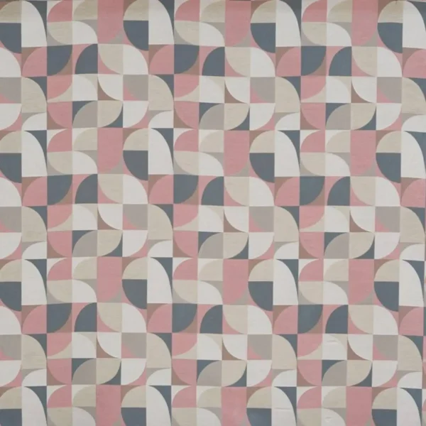 multicolour geometric jacquard fabric from Prestigious Textiles