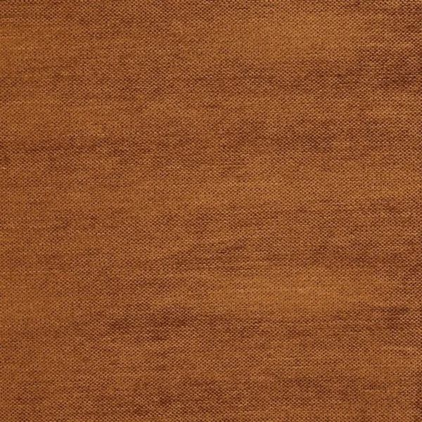 Leon Fabric - Ginger by brown plain velvet-chenille fabric from Prestigious Textiles