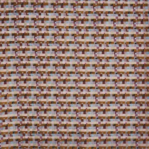 brown geometric velvet-chenille fabric from Prestigious Textiles