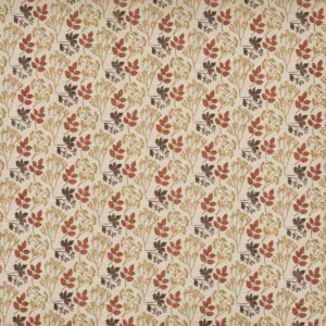 multicolour botanical jacquard fabric from Prestigious Textiles