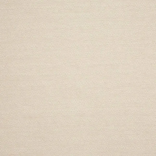 Fretwork Fabric - Parchment by neutral plain velvet-chenille fabric from Prestigious Textiles