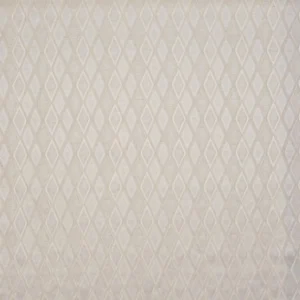 white geometric jacquard fabric from Prestigious Textiles