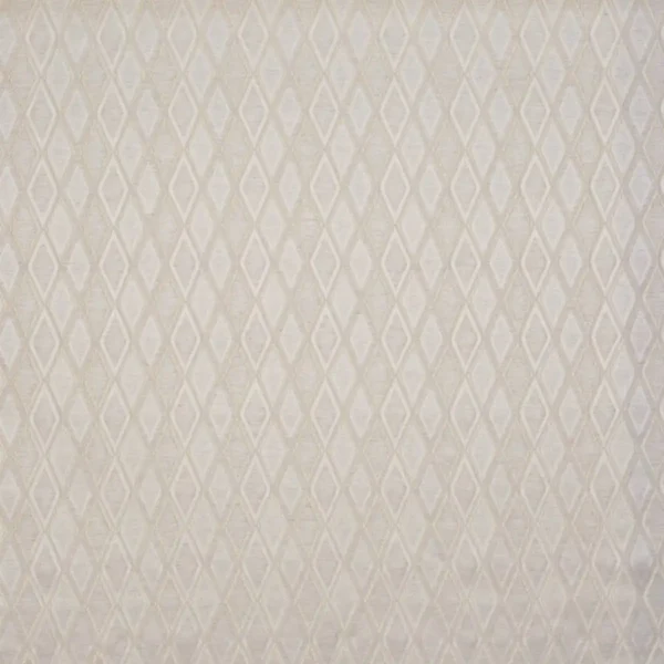 Apollo Fabric - Crystal by white geometric jacquard fabric from Prestigious Textiles