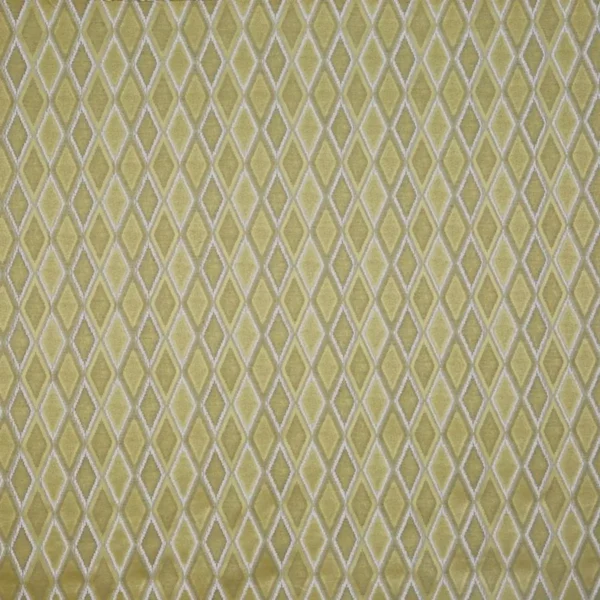 Apollo Fabric - Chartreuse by green geometric jacquard fabric from Prestigious Textiles