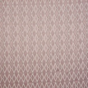 pink geometric jacquard fabric from Prestigious Textiles