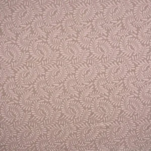 pink botanical jacquard fabric from Prestigious Textiles