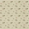 yellow animal cotton fabric from Prestigious Textiles