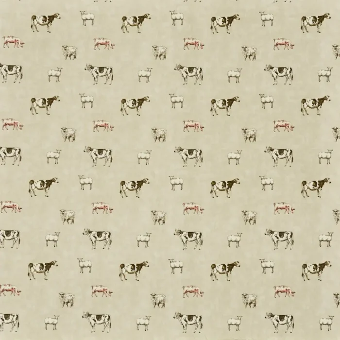 Pasture Fabric - Flax swatch