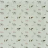 green animal cotton fabric from Prestigious Textiles