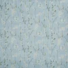 blue botanical cotton fabric from Prestigious Textiles