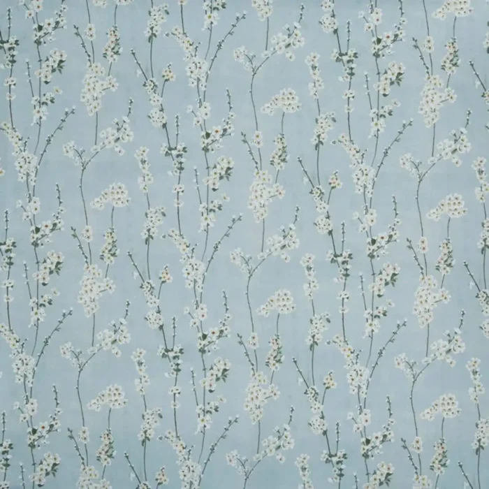 Almond Blossom Fabric - Porcelain swatch