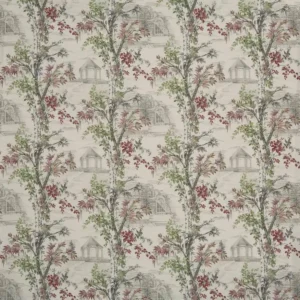multicolour botanical cotton fabric from Prestigious Textiles