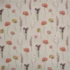 multicolour botanical cotton fabric from Prestigious Textiles