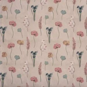 multicolour botanical cotton fabric from Prestigious Textiles