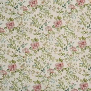 green botanical cotton fabric from Prestigious Textiles