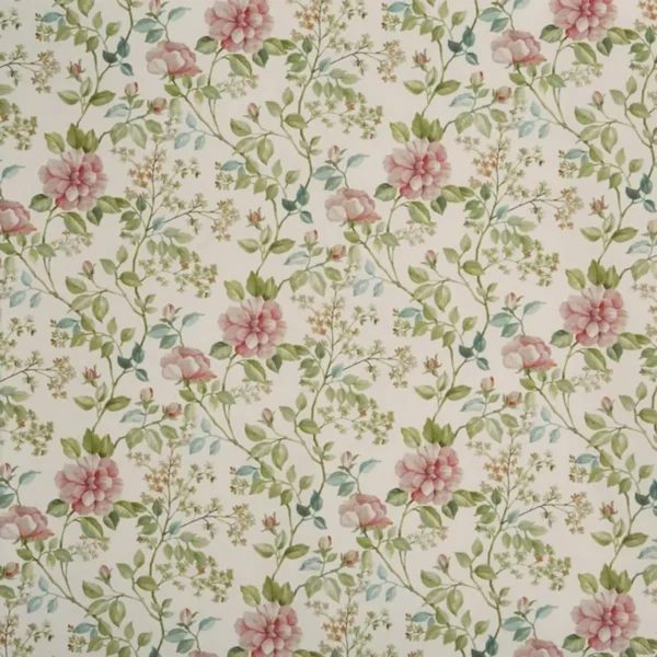 green botanical cotton fabric from Prestigious Textiles