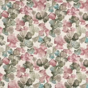 green botanical cotton fabric from Prestigious Textiles