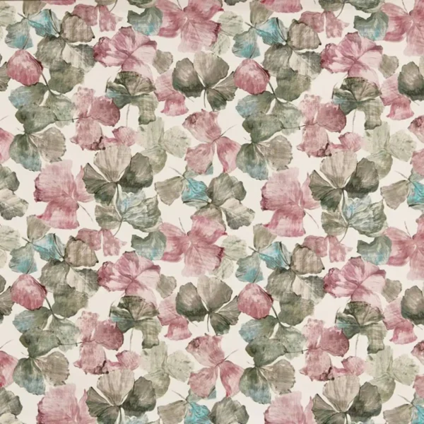 green botanical cotton fabric from Prestigious Textiles