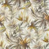 brown botanical cotton fabric from Prestigious Textiles