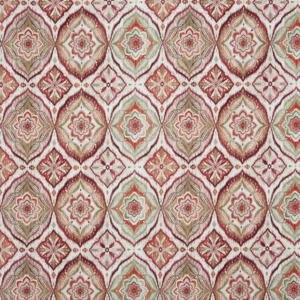 multicolour botanical cotton fabric from Prestigious Textiles