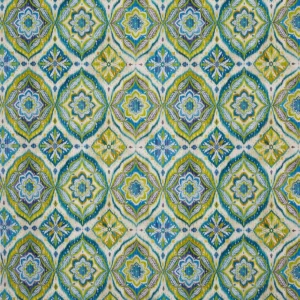 green botanical cotton fabric from Prestigious Textiles