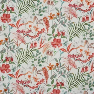 green botanical cotton fabric from Prestigious Textiles