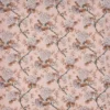 pink botanical cotton fabric from Prestigious Textiles