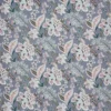 blue botanical cotton fabric from Prestigious Textiles