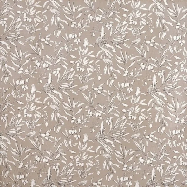 neutral botanical cotton fabric from Prestigious Textiles
