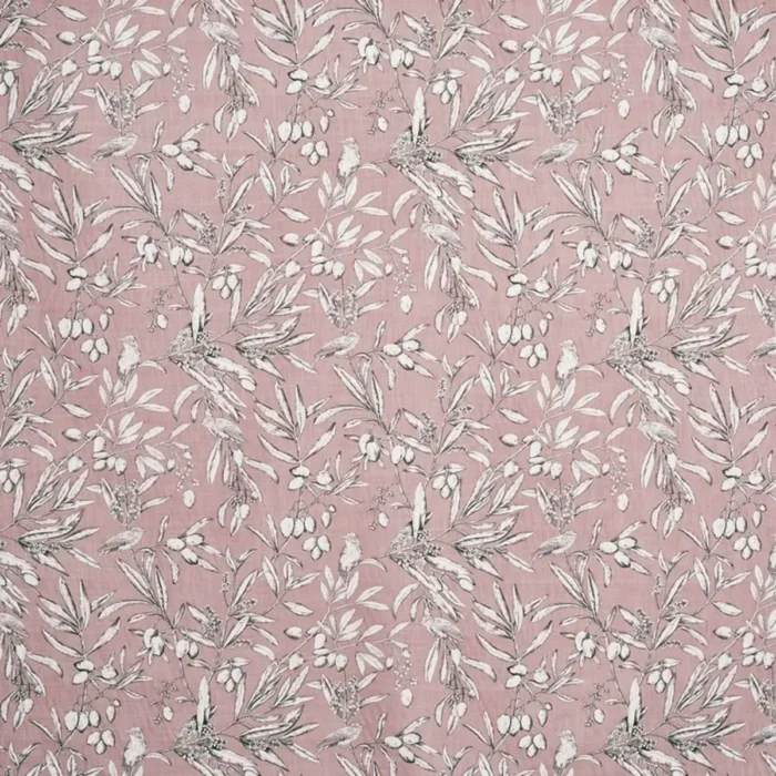 Aviary Fabric - Woodrose swatch