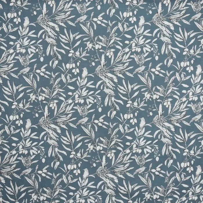 Aviary Fabric - Bluebell swatch