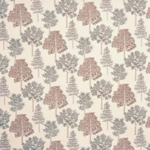 red botanical cotton fabric from Prestigious Textiles