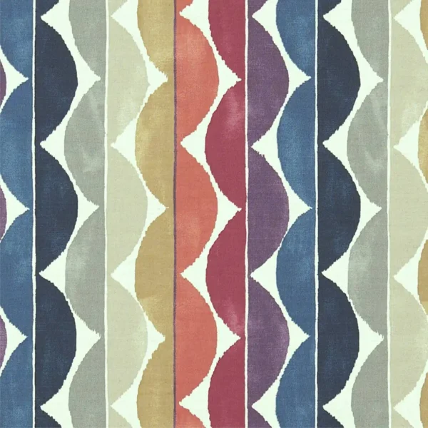 multicolour contemporary cotton fabric from Scion
