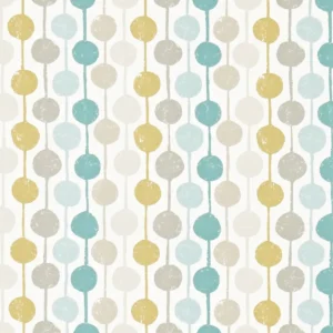 neutral retro cotton fabric from Scion