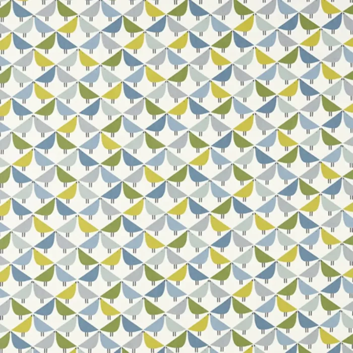 Lintu Fabric - Gecko / Pacific / Glacier – Gecko-Pacific-Glacier swatch