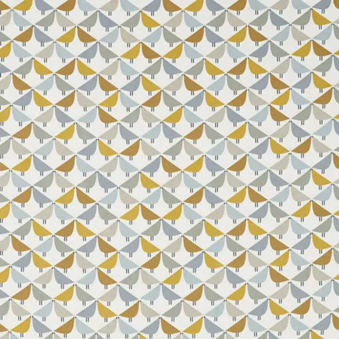 Lintu Fabric - Dandelion / Butterscotch / Pebble – Dandelion-Butterscotch-Pebble swatch