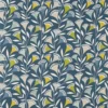 blue contemporary cotton fabric from Scion