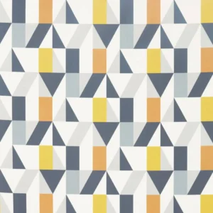 black-grey contemporary cotton fabric from Scion