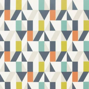multicolour contemporary cotton fabric from Scion